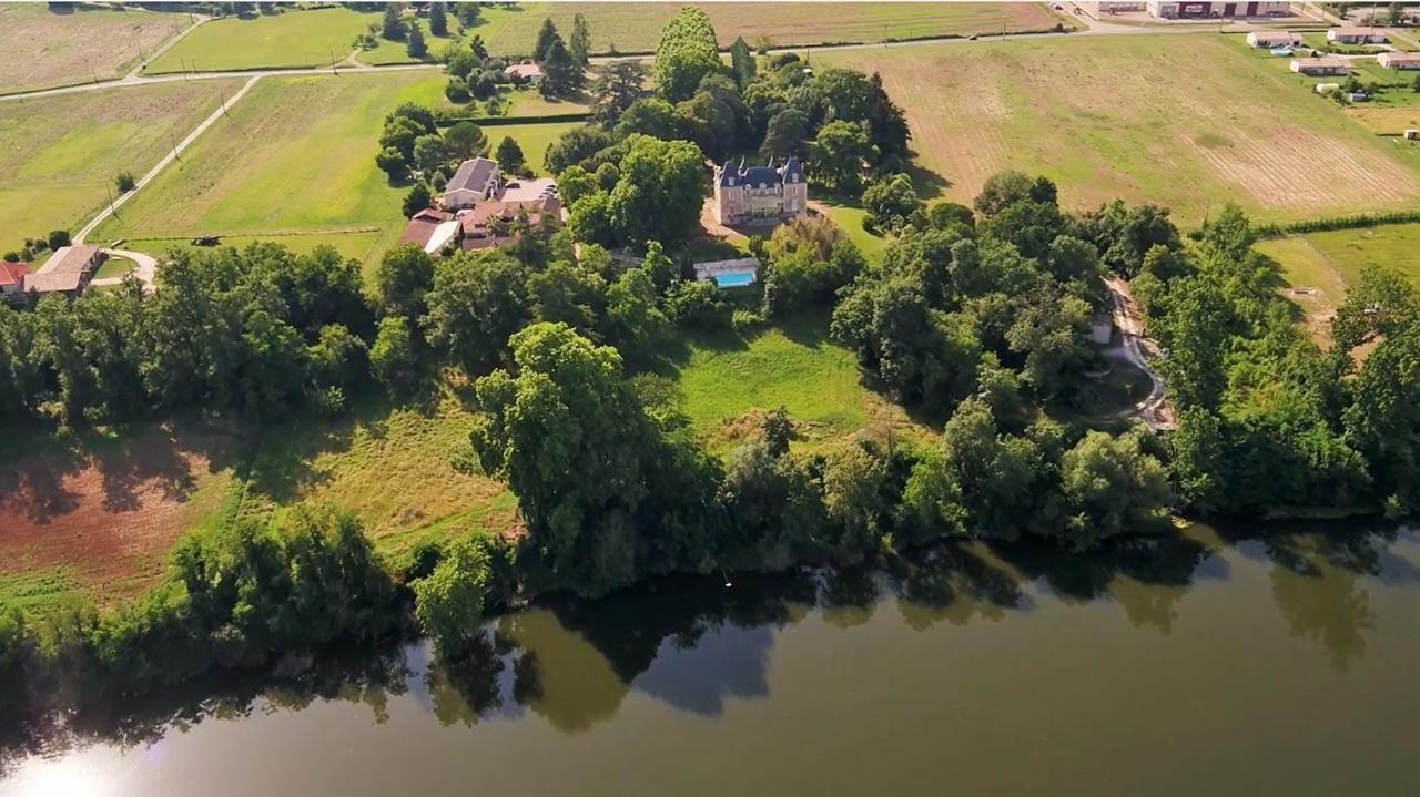 Orangerie Du Chateau Marith - Domaine Avec Piscine Clairac  Luaran gambar