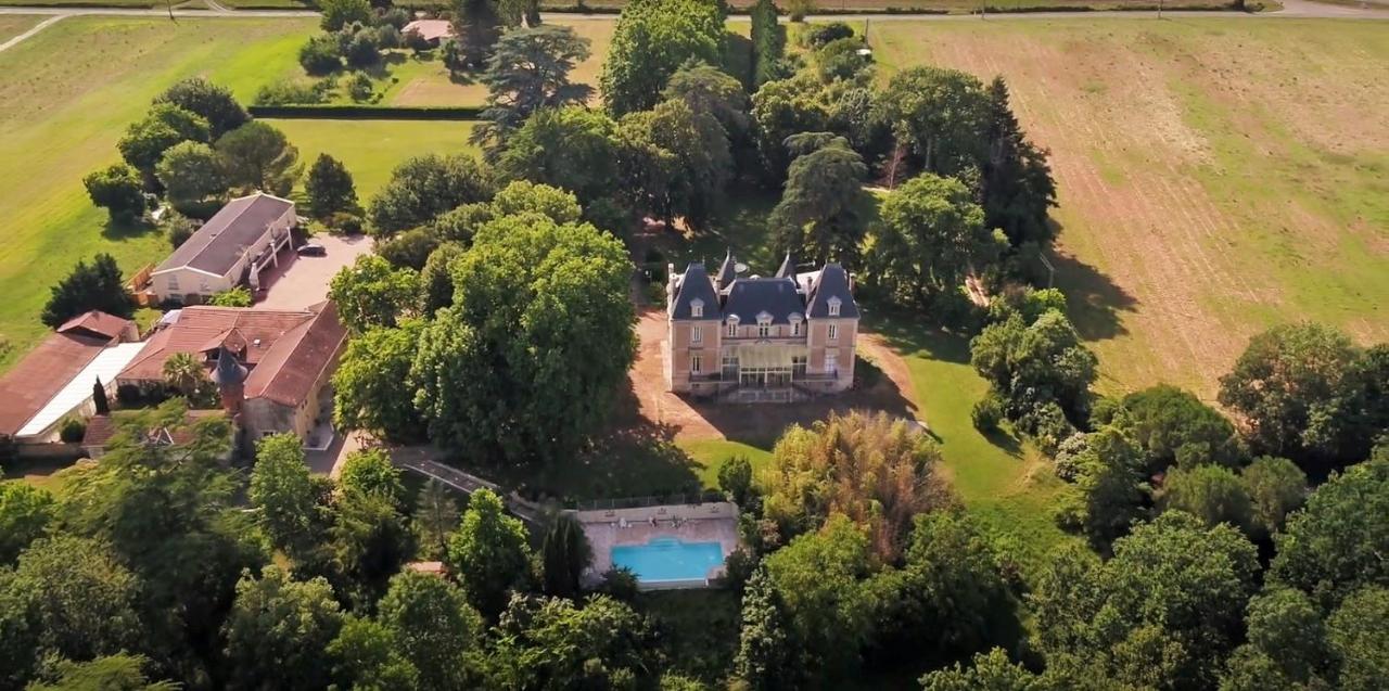 Orangerie Du Chateau Marith - Domaine Avec Piscine Clairac  Luaran gambar