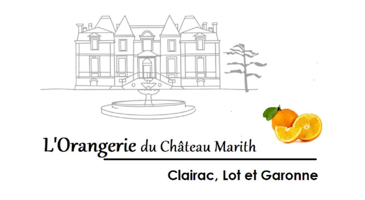 Orangerie Du Chateau Marith - Domaine Avec Piscine Clairac  Luaran gambar
